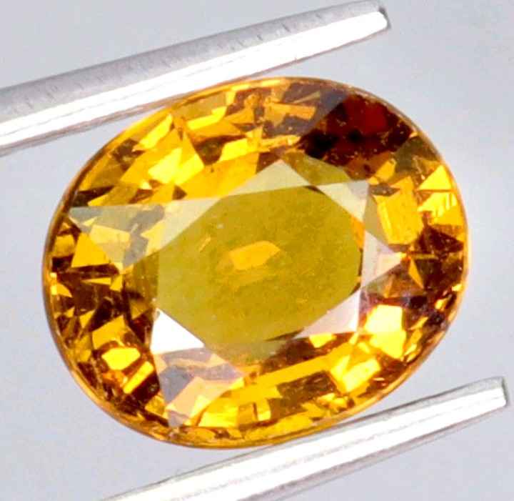 Natural Mali Grossular Garnet - 2.45ct Oval Cut VVS