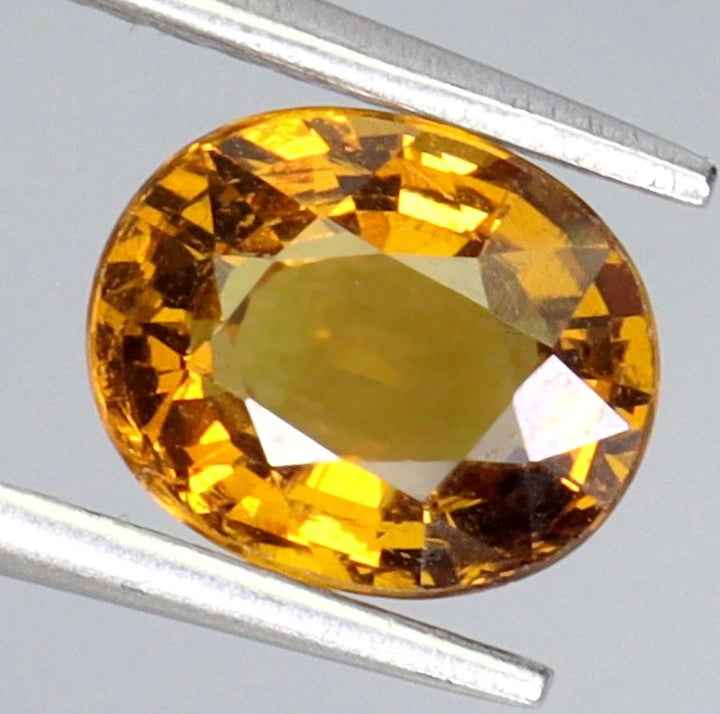 Natural Mali Grossular Garnet - 2.45ct Oval Cut VVS